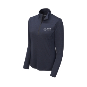 Womens Sport-Tek Endeavor 1/2 Zip Pullover Navy